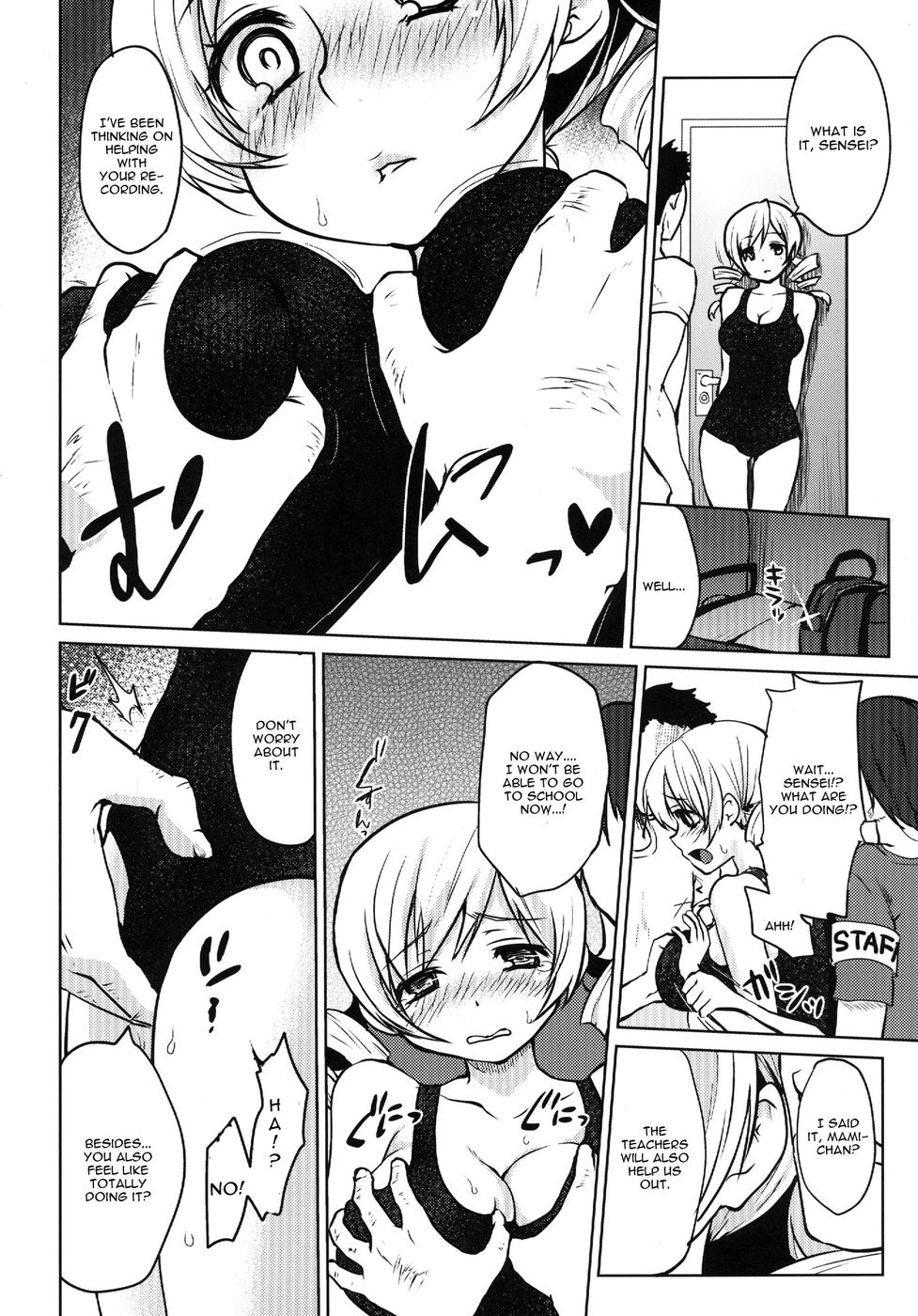 Hentai Manga Comic-Kyonyuu Idol Tomoe Mami KyouIku-teki Shidou-Read-15